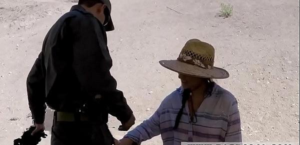  Mature brunette fuck and sport Mexican border patrols have rummaged